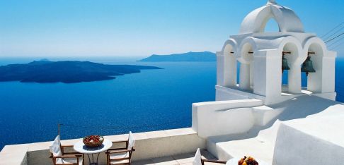 Partenza per Santorini